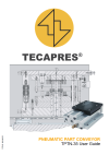 TPTN 35 PNEUMATIC PART CONVEYORS MANUAL