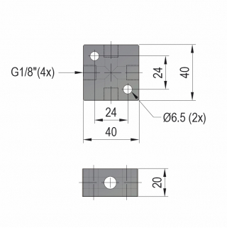 BLOQUE DE DISTRIBUCION BD 4
