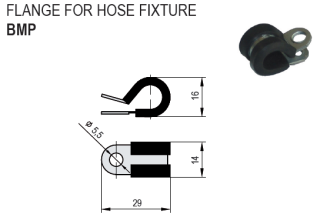 H24 BMP FLANGE FOR HOSE FIXTURE