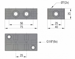 BDF 6 DISTRIBUTION BLOCK