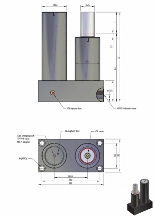 TPCH 3000 Drive unit