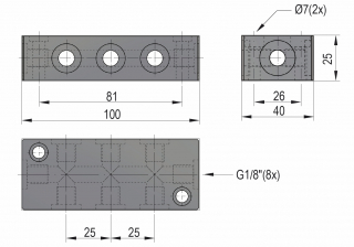 BLOQUE DE DISTRIBUCIÓN BDF 8