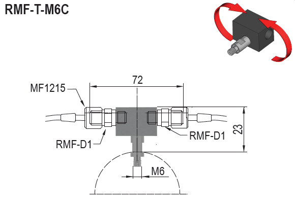 RACORD RMF-T-M6C