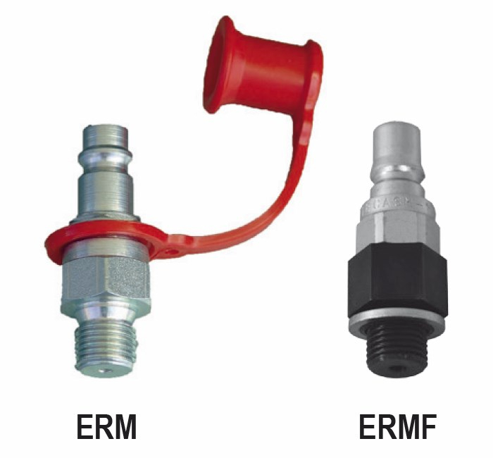ERM - ERMF Male quick-coupling for control panel