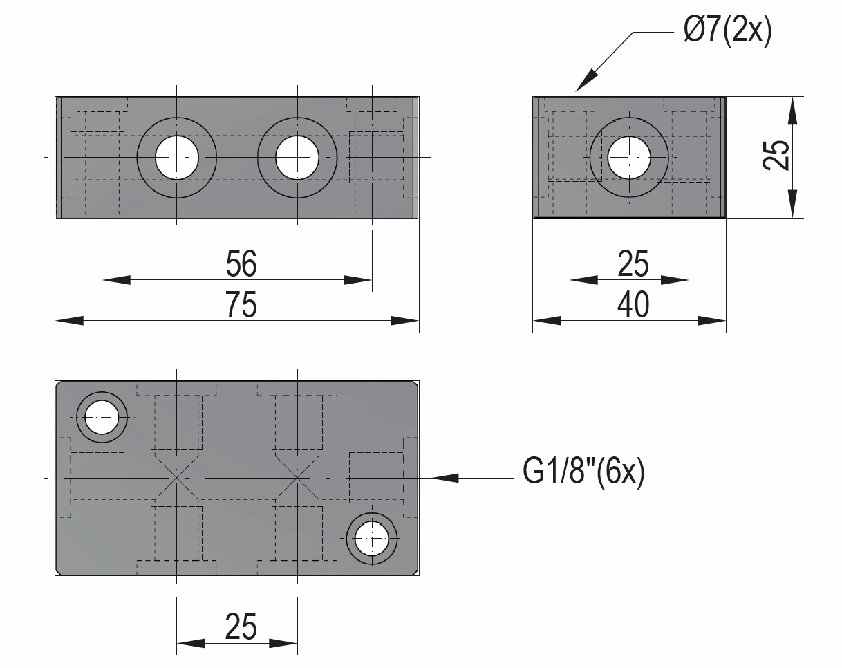 BDF 6 DISTRIBUTION BLOCK