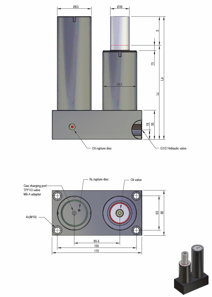 TPCH 3000 Drive unit