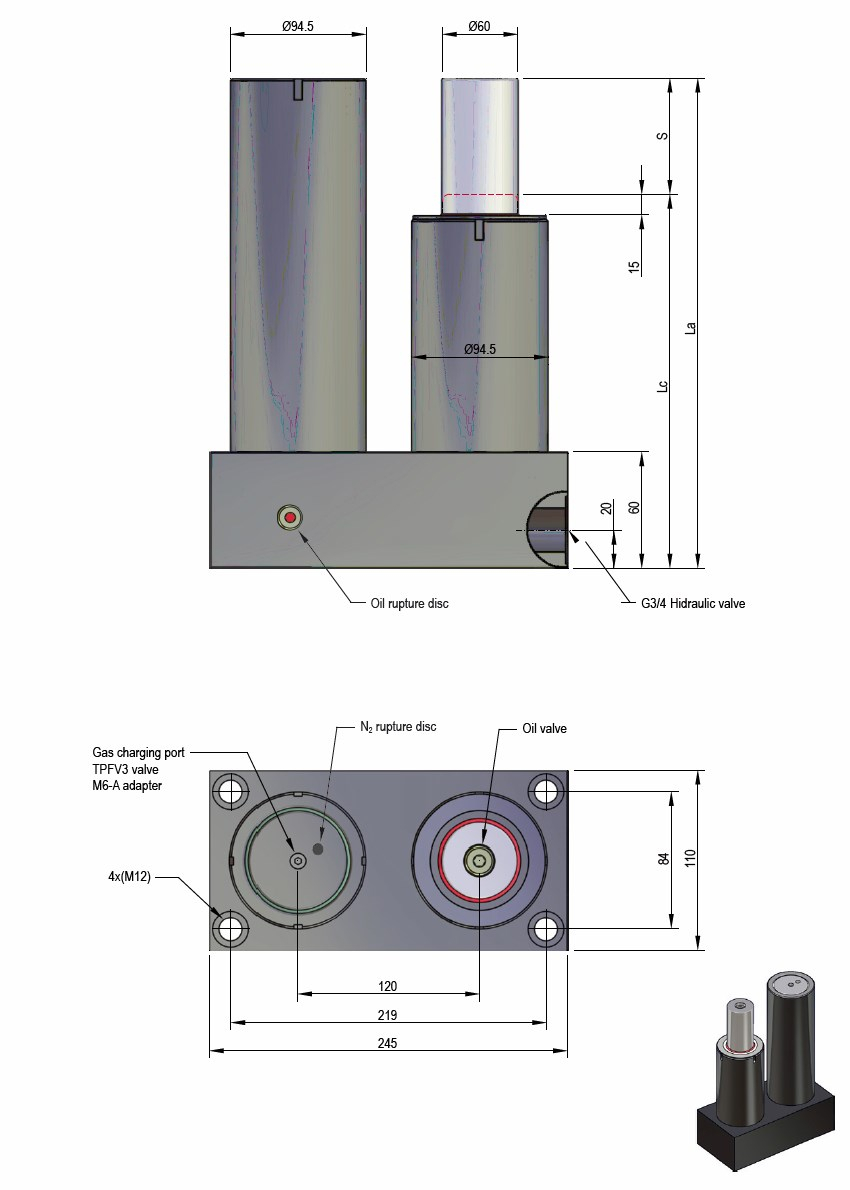 TPCH 7500 Drive unit
