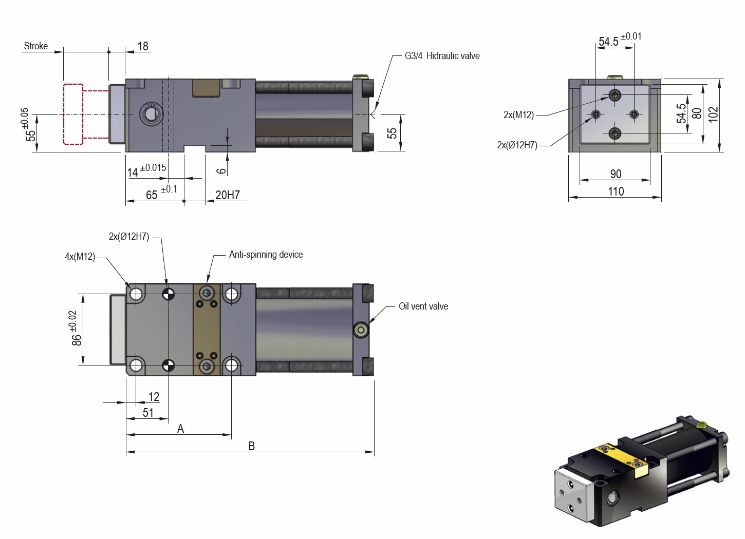 TPCH 7500 Working cam